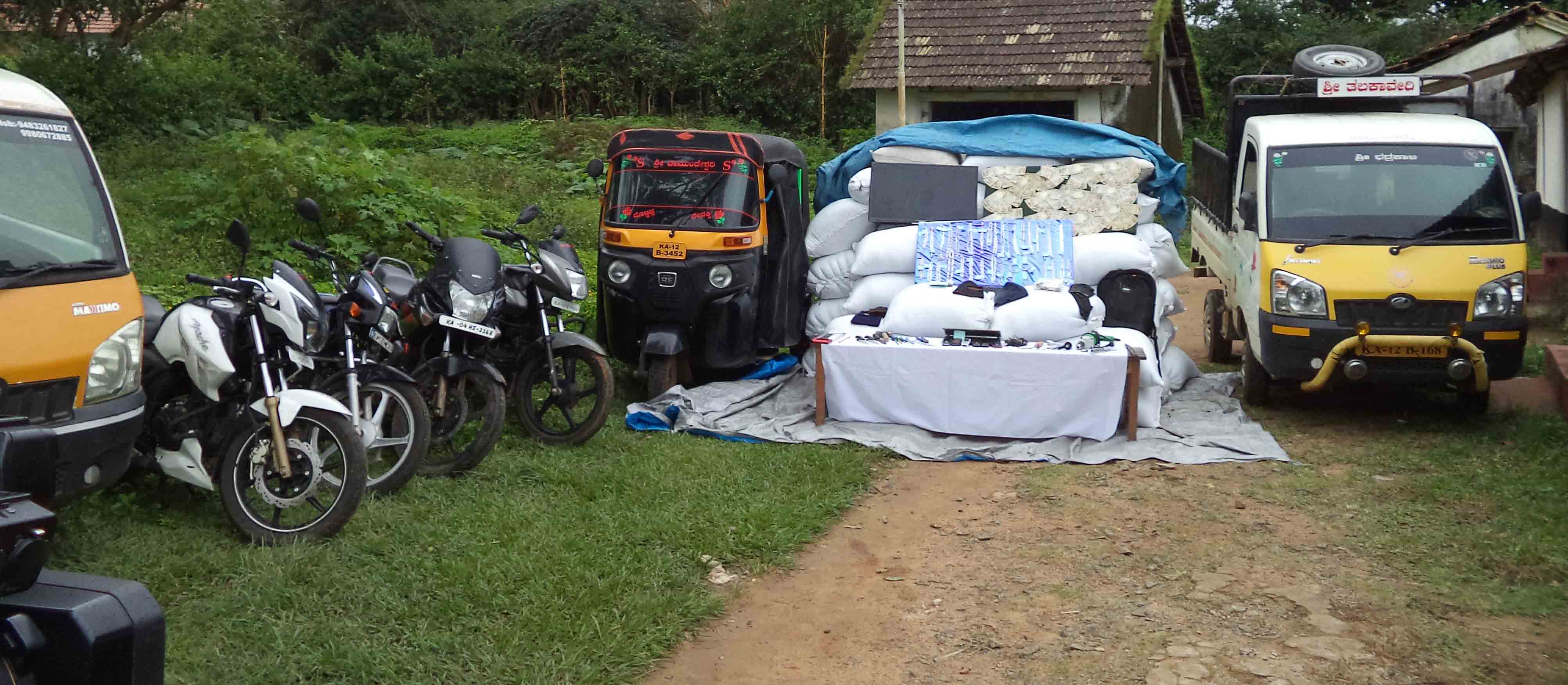 ಹಲವು ಕಳ್ಳತನ ಪ್ರಕರಣಗಳ 8 ಜನರ ಬಂಧನ